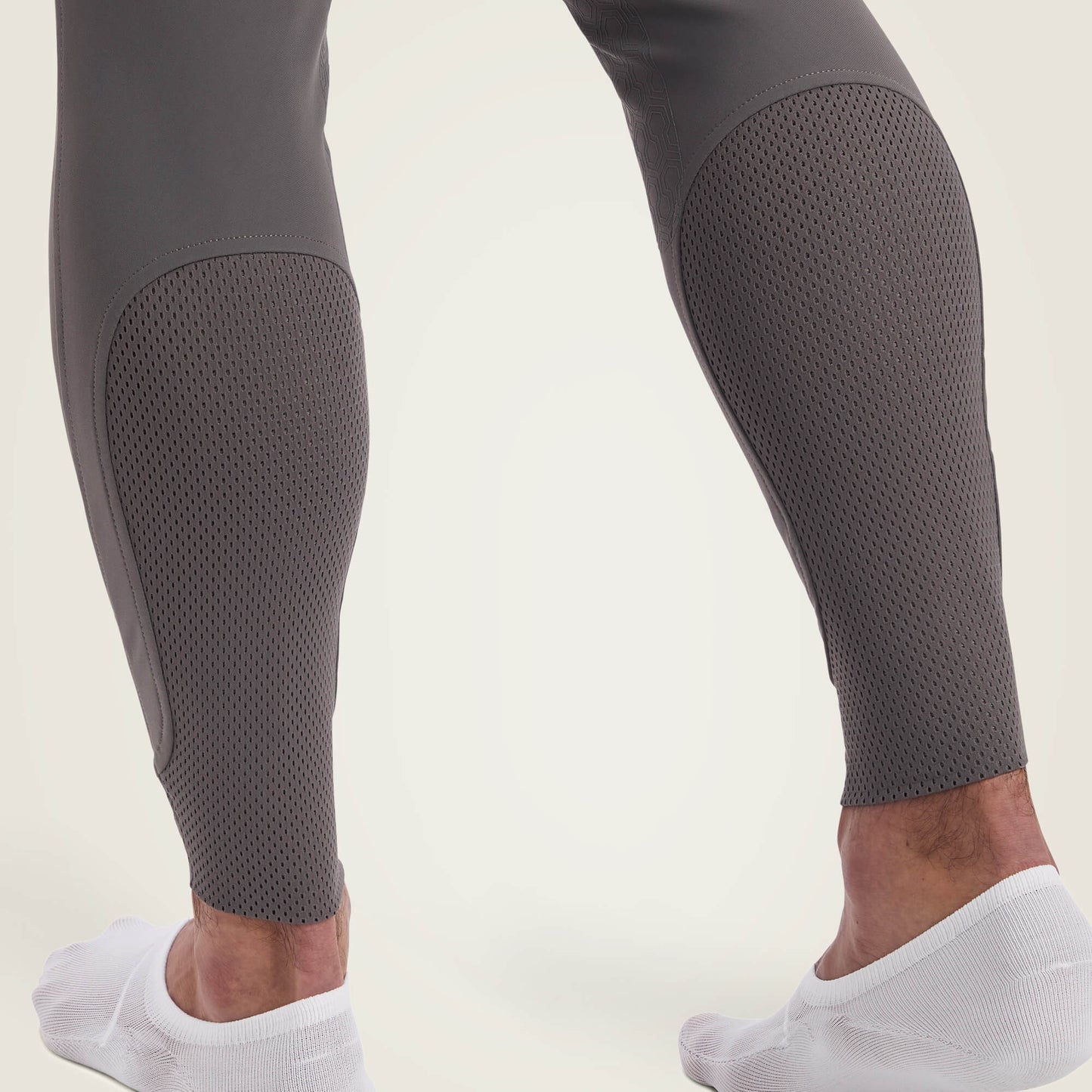 ARIAT BREECHES TRI FACTOR KNEE PATCH PLUM GREY MEN