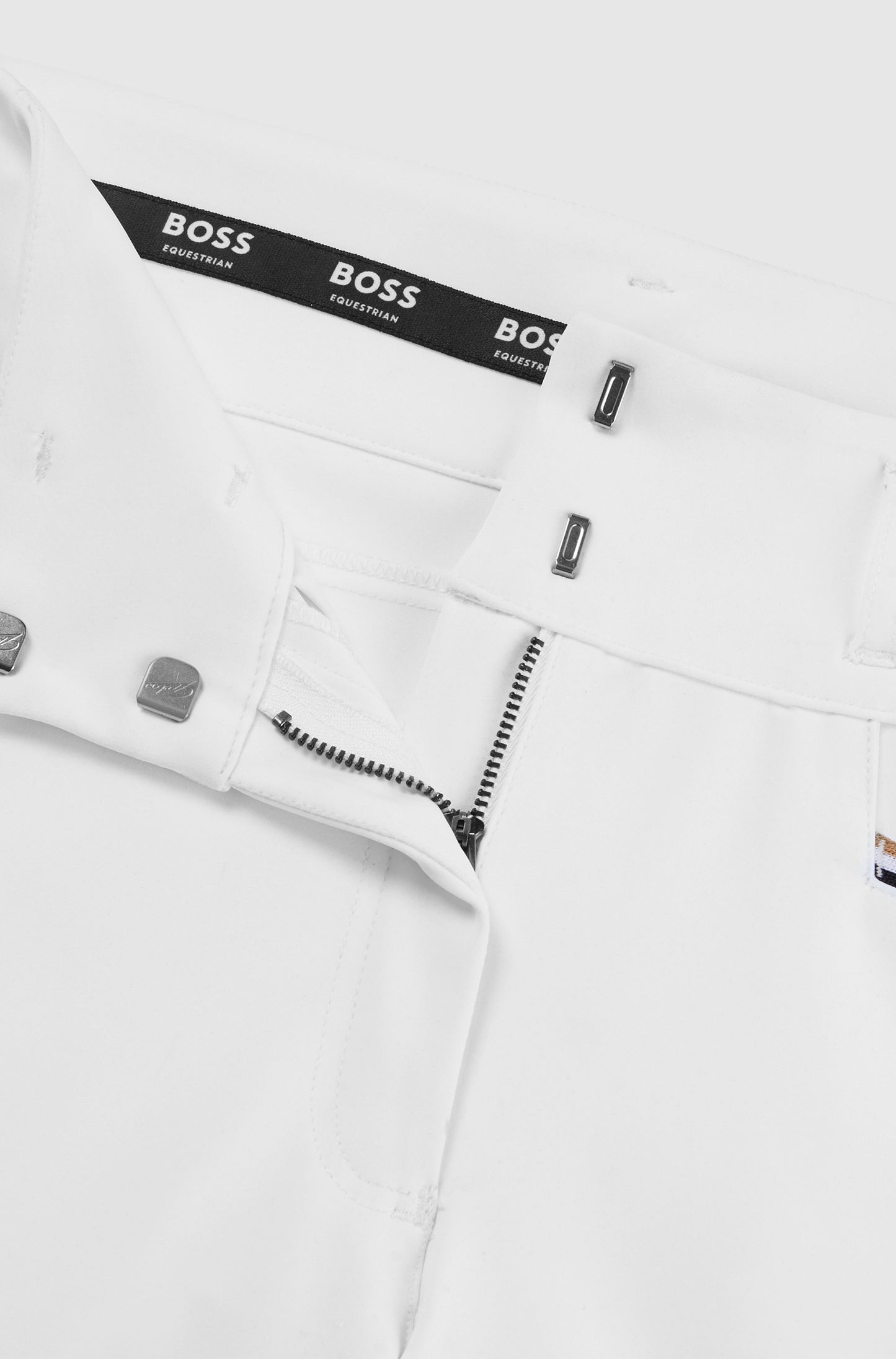 BOSS HAILEY FULL GRIP BREECHES WHITE