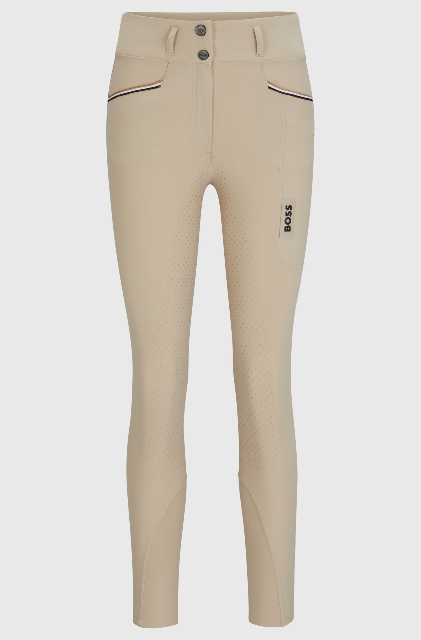 BOSS HAILEY FULL GRIP BREECHES BEIGE