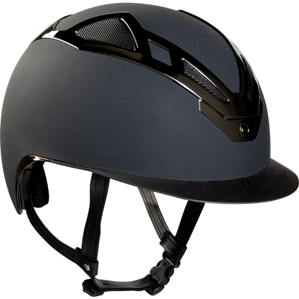 SUOMY HELMET APEX CHROME BLACK MAT