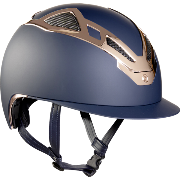 SUOMY HELMET APEX CHROME BLUE /ROSE GOLD MATT LADY