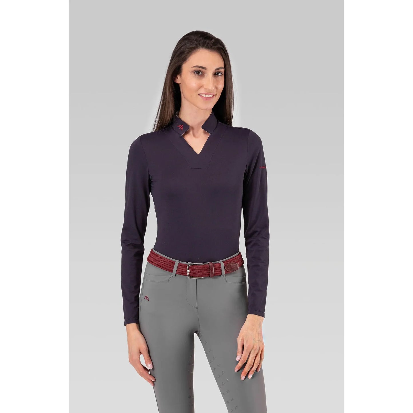 LADIES POLO WITH LONGS SLEEVES WENDY.