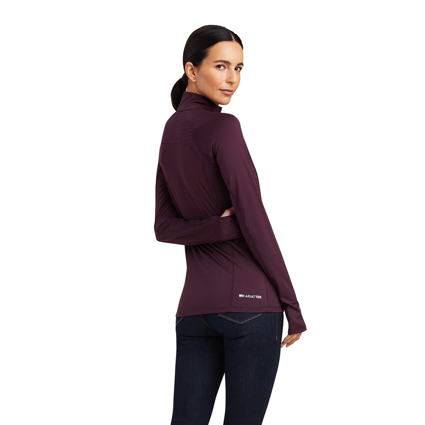 LOWELL 2.0 1/4 ZIP MULBERRY