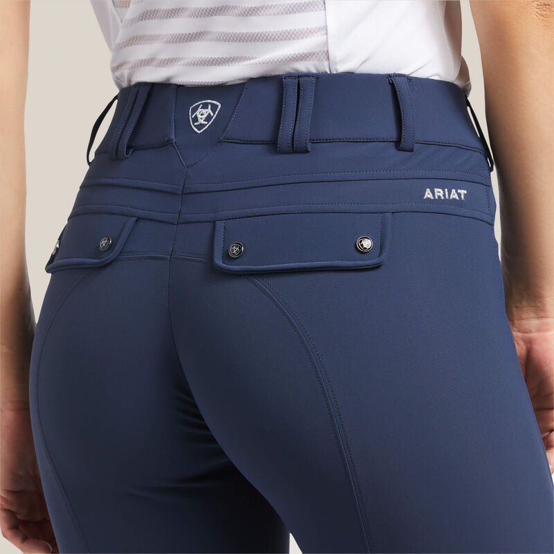 BREECHES TRI FACTOR GRIP KNEE PATCH BLUE NIGHTS