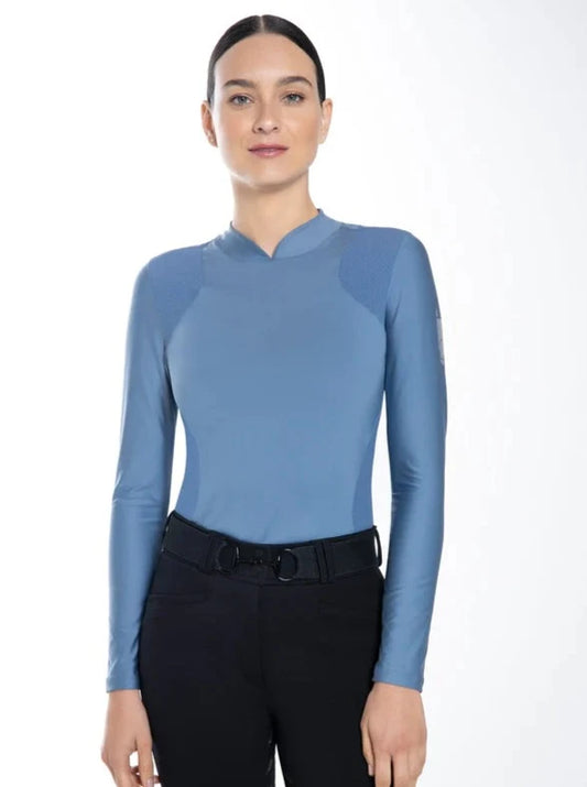 MURA CAMISETA MANGA LARGA MUJER AZUL 1102018