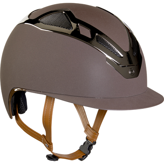 SUOMY HELMET APEX CHROME BROWN MATT LADY