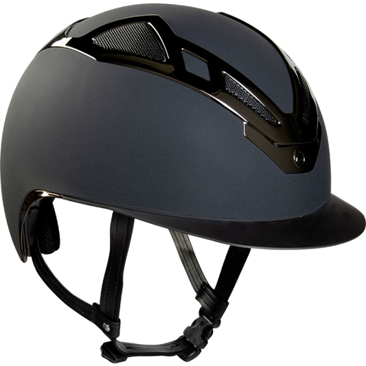 SUOMY HELMET APEX CHROME BLACK MAT