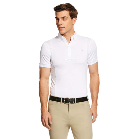 ARIAT TEK SHOW SHIRT WHITE