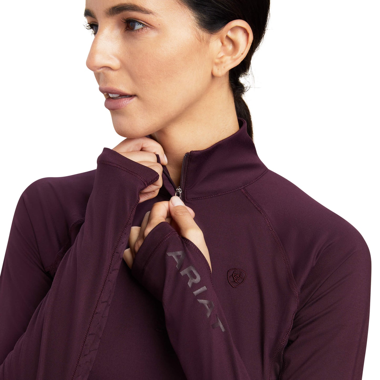 LOWELL 2.0 1/4 ZIP MULBERRY