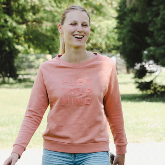 FLEXON SWEAT WOMEN DUSTY PINK