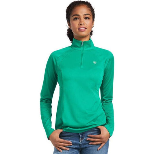 ARIAT SUNSTOPPER 2.0 1/4 ZIP BASELAYER POOL TABLE